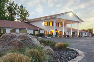Westview Healthcare Center front drive and entry